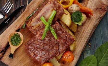 Firedo thick grilled steak