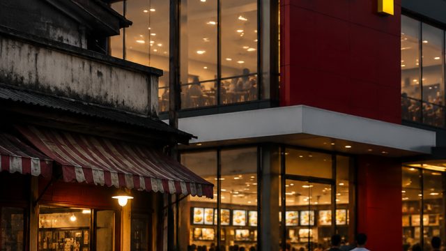 The Impact of Fast Food Giants on Smaller Restaurant Chains
