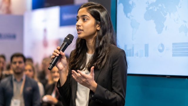 Inspiring Youth: Aanya's Stellar Presentation at VivaTech Paris